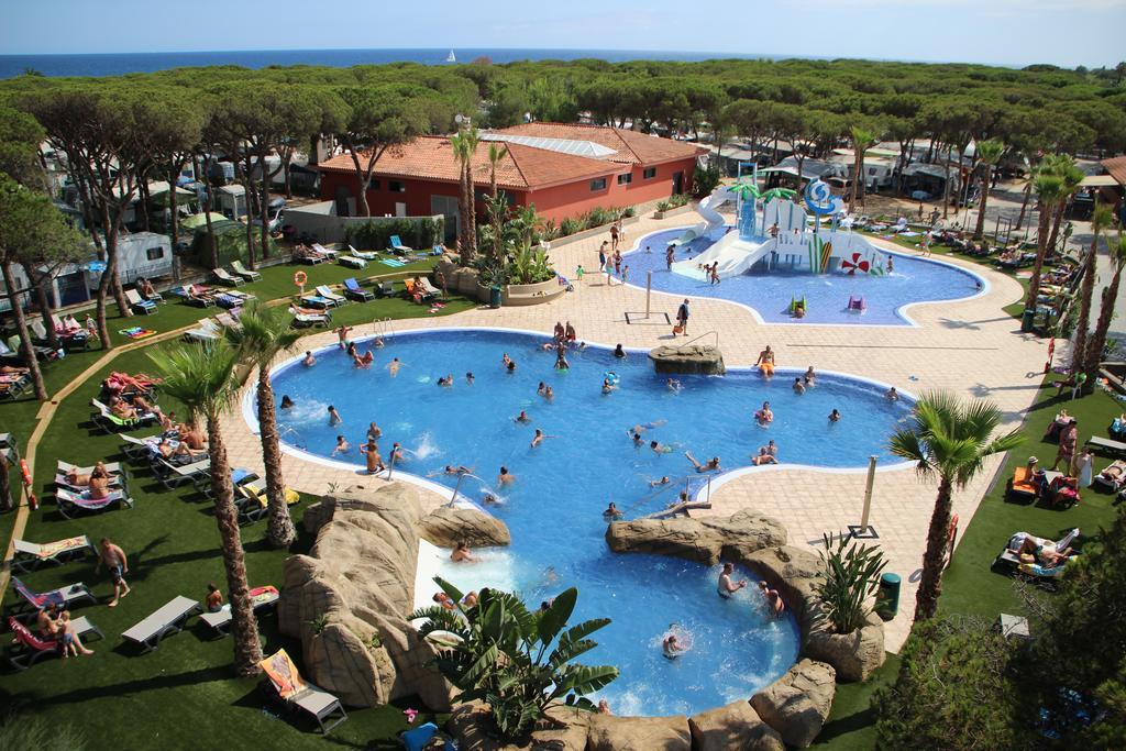 Camping Bella Terra Blanes Buitenkant foto